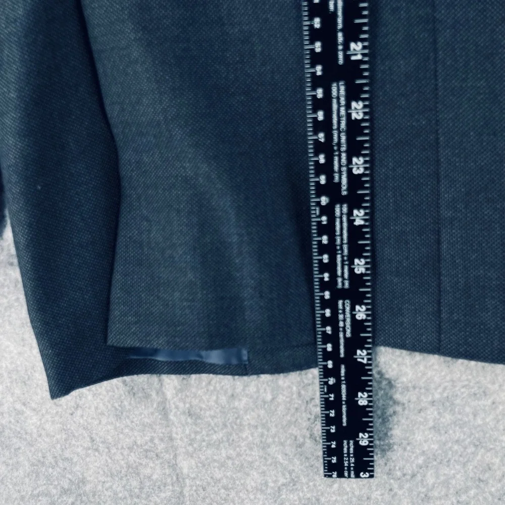 Suitsupply Blazer Mens 34S Blue Napoli INT Vitale Barberis Canonico Wool Jacket